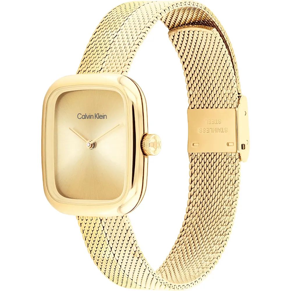 Orologio Donna Calvin Klein Acciaio Dorato Quarzo Solo Tempo 25100099