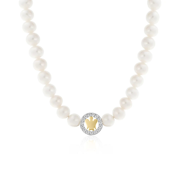 Collana Donna Roberto Giannotti Perle Angelo Zirconi GIA473