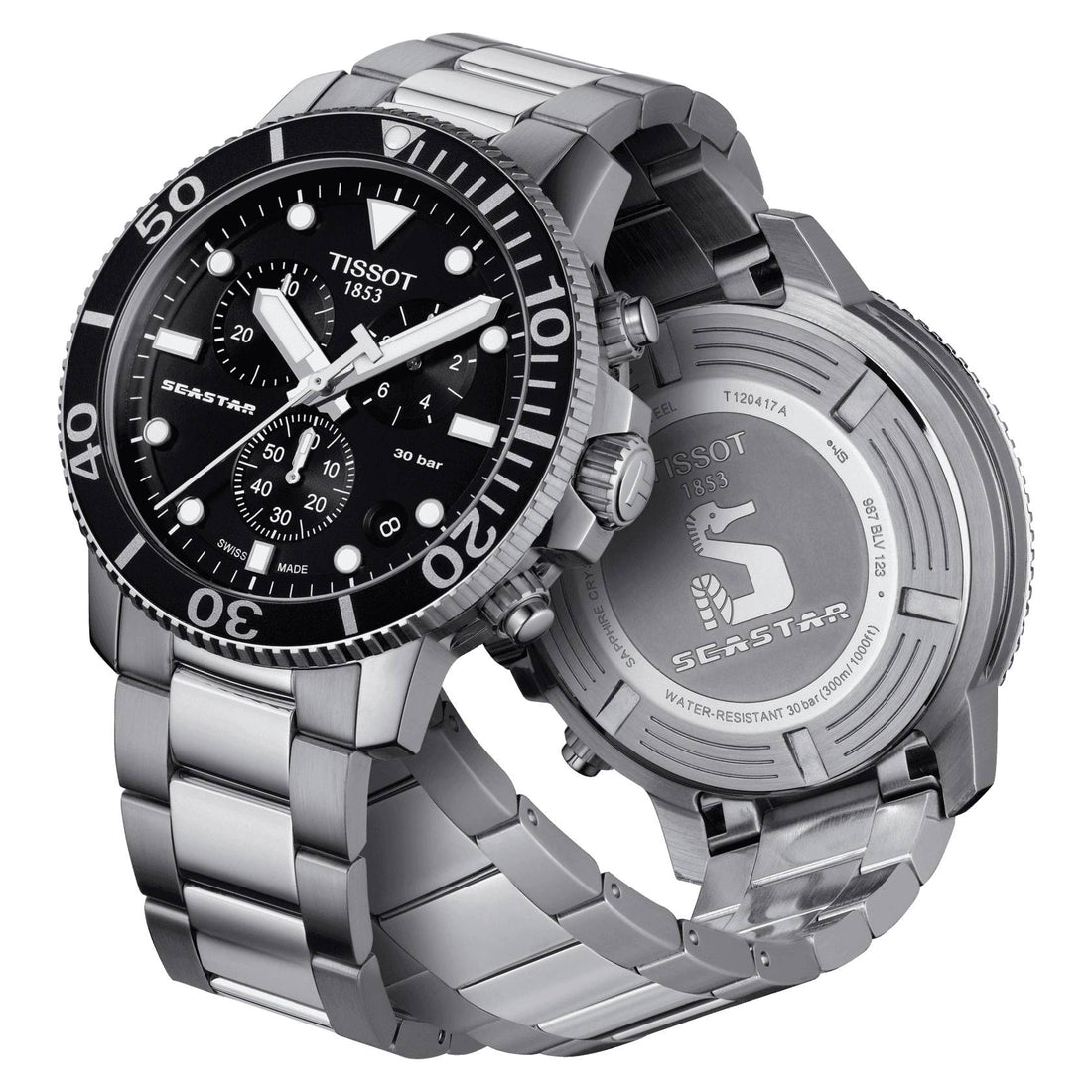 Orologio Tissot Uomo Seastar 1000 Chronograph Acciaio crono