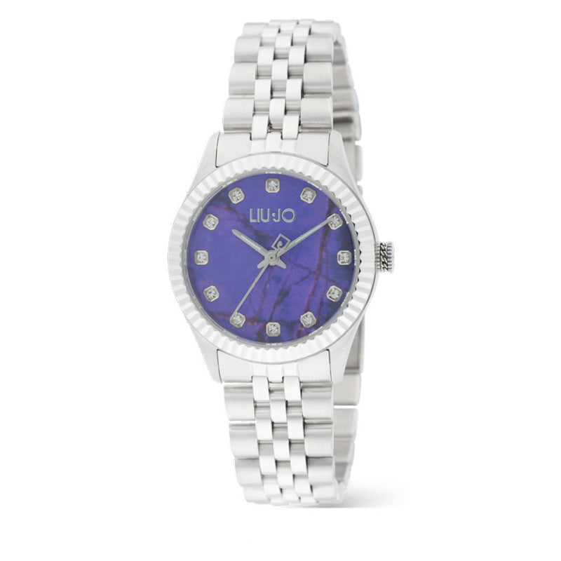 Orologio Donna Acciaio Liu Jo Viola Meteorite Quarzo TLJ2733