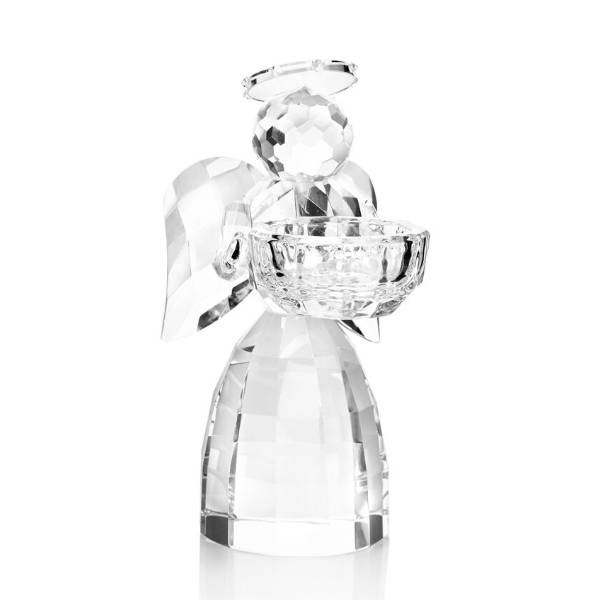 Candeliere Ottaviani Cristallo Lucido Angioletto Trasparente 800429