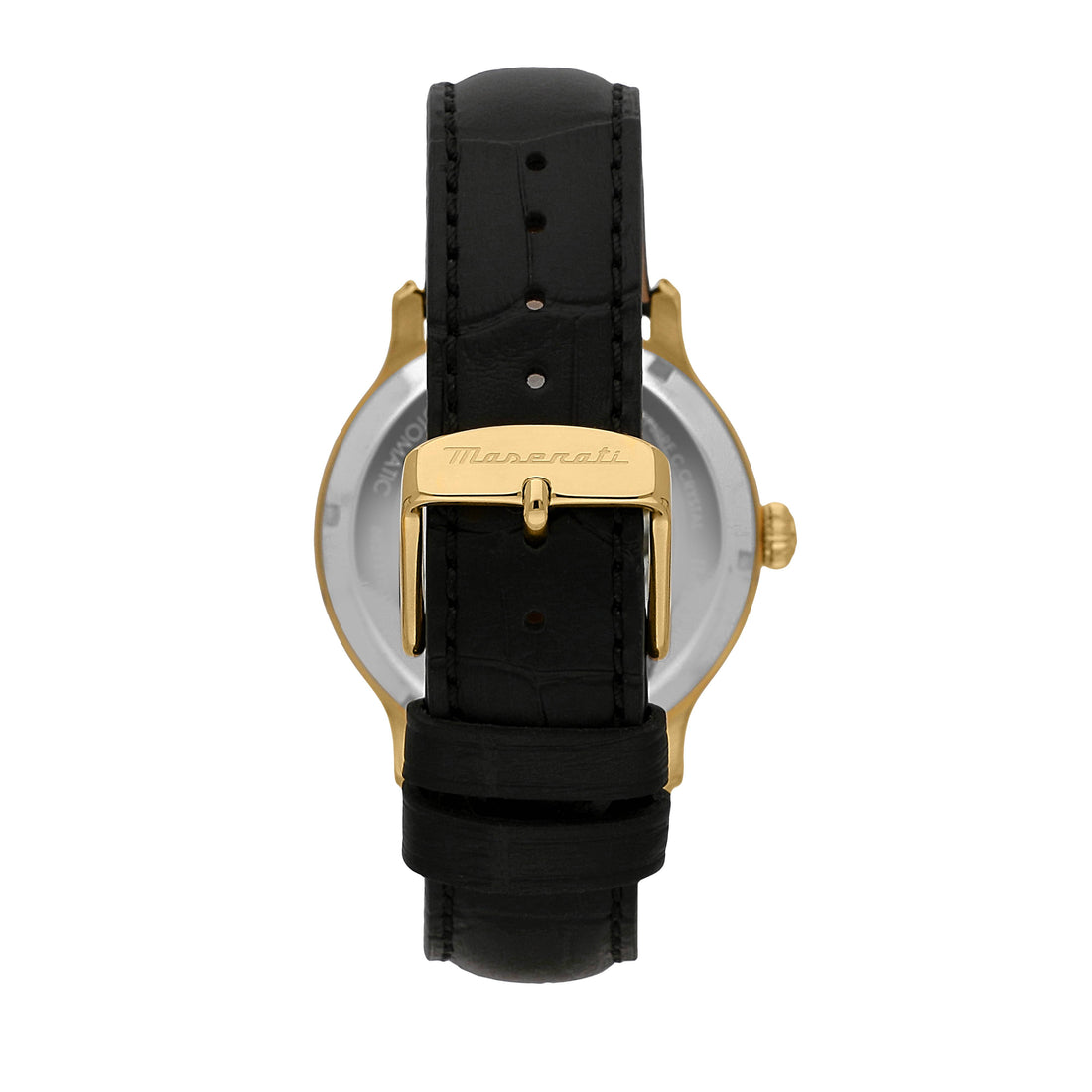 Orologio Uomo Maserati Acciaio Dorato Pelle Automatico Solo Tempo R8821118011
