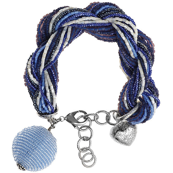 Bracciale Donna Ottaviani cristalli blu 500473B