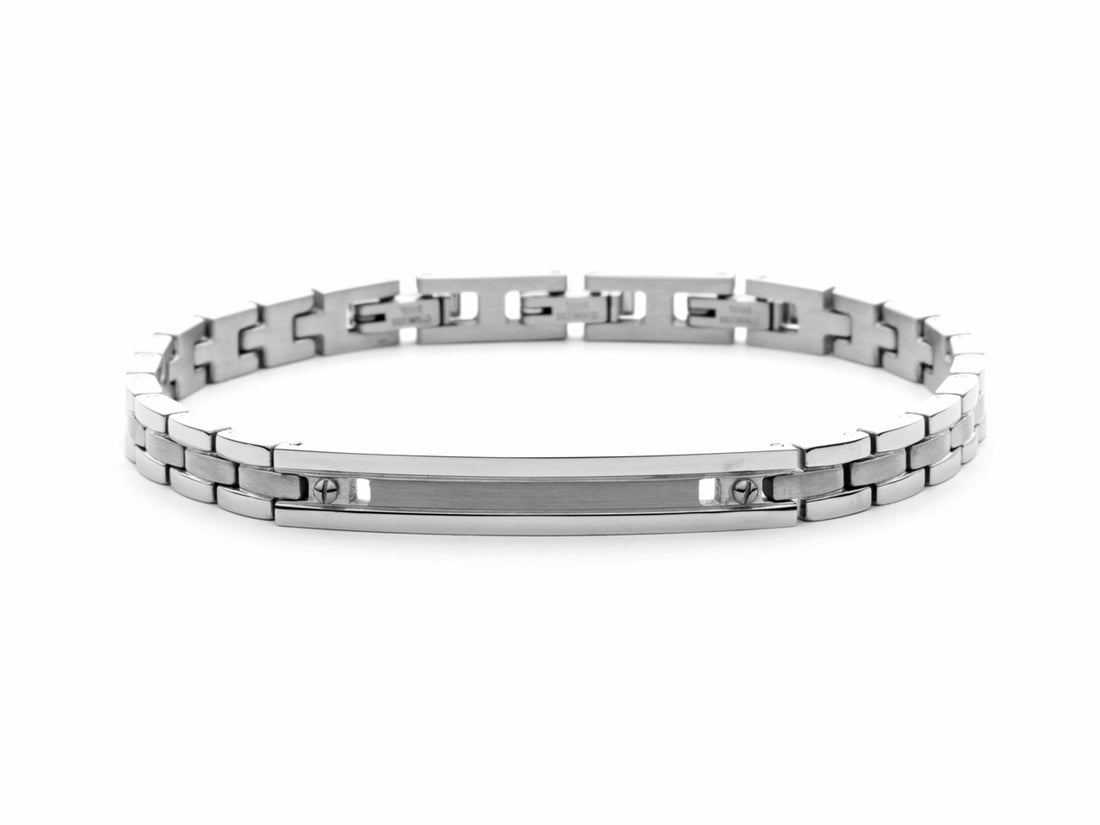 Bracciale Uomo 4US Cesare Paciotti Acciaio Satinato 4UBR5636