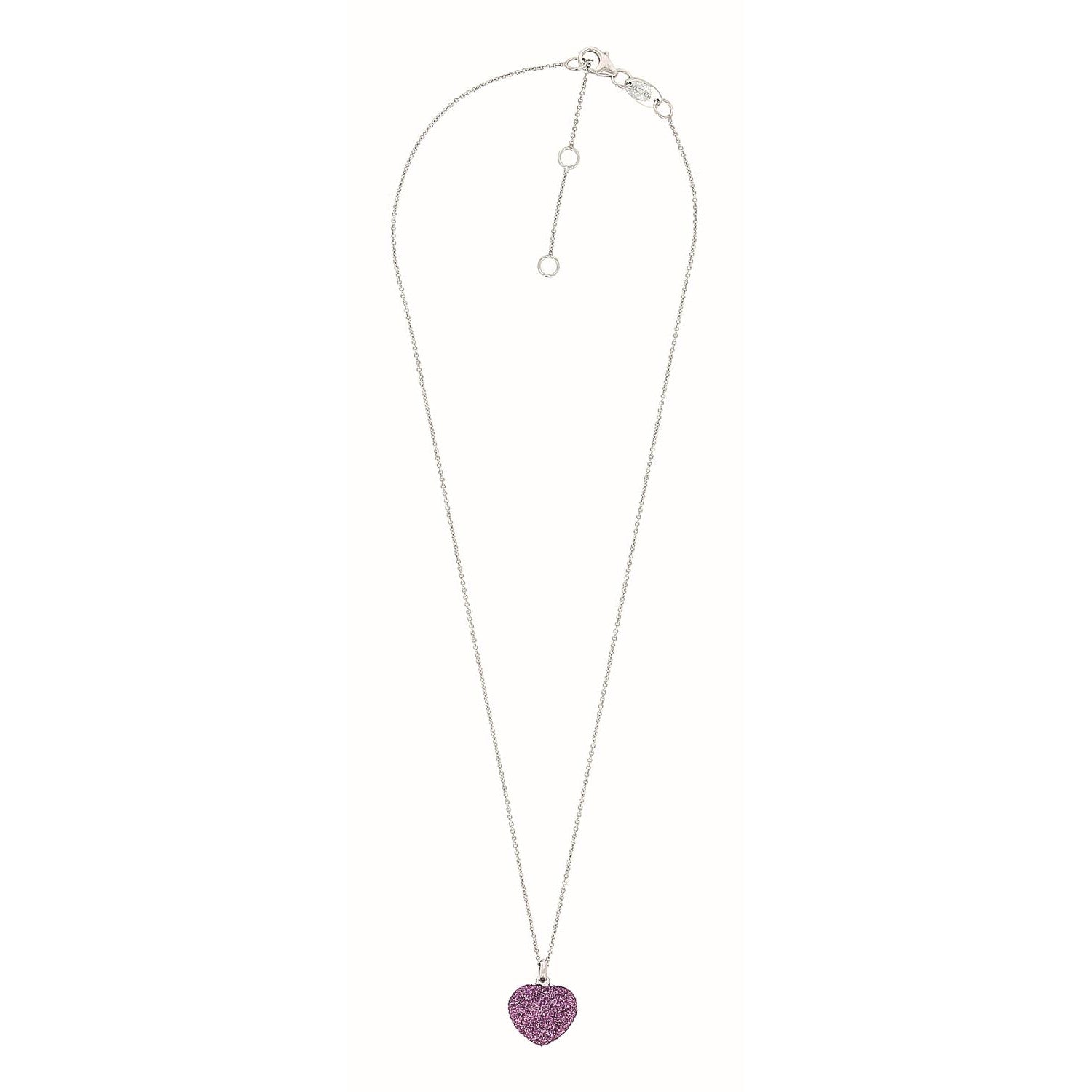 Collana Donna Pesavento Argento 925 Polvere Di Sogni Cuore Viola Londra WPSCE125
