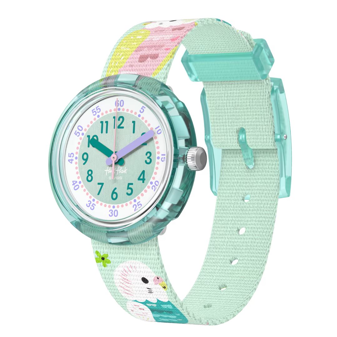 Orologio Bambino Swatch Flik Flak HAPPY BUDGIES Arcobaleno ZFPNP160