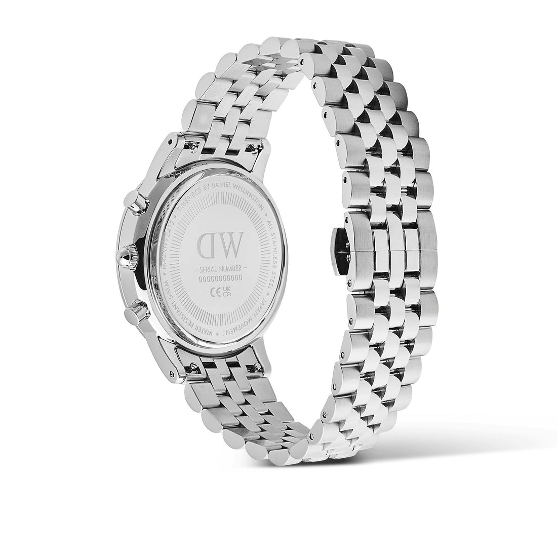 Orologio Uomo Daniel Wellington Iconic Cronografo Nero DW00100873