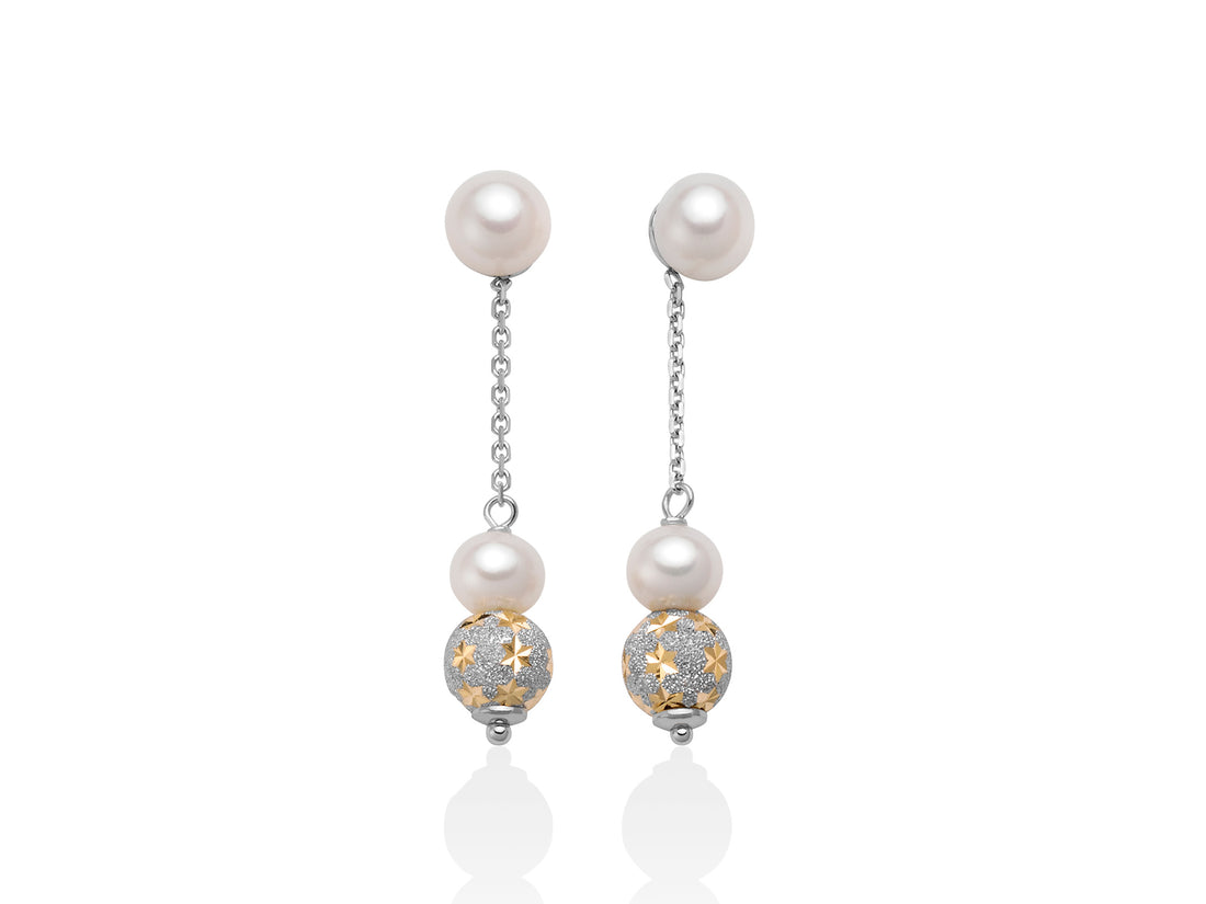 Orecchini Donna  Miluna oro 750 Perla PER2456