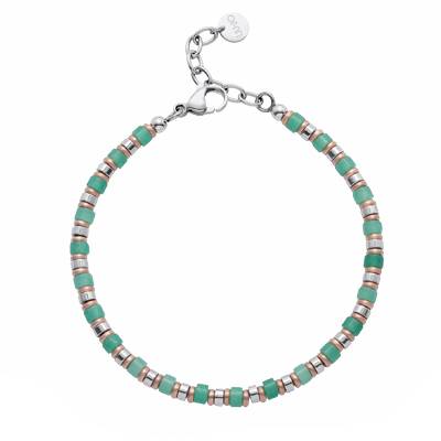 Bracciale Uomo Liu Jo Acciaio Pietre MLJ639