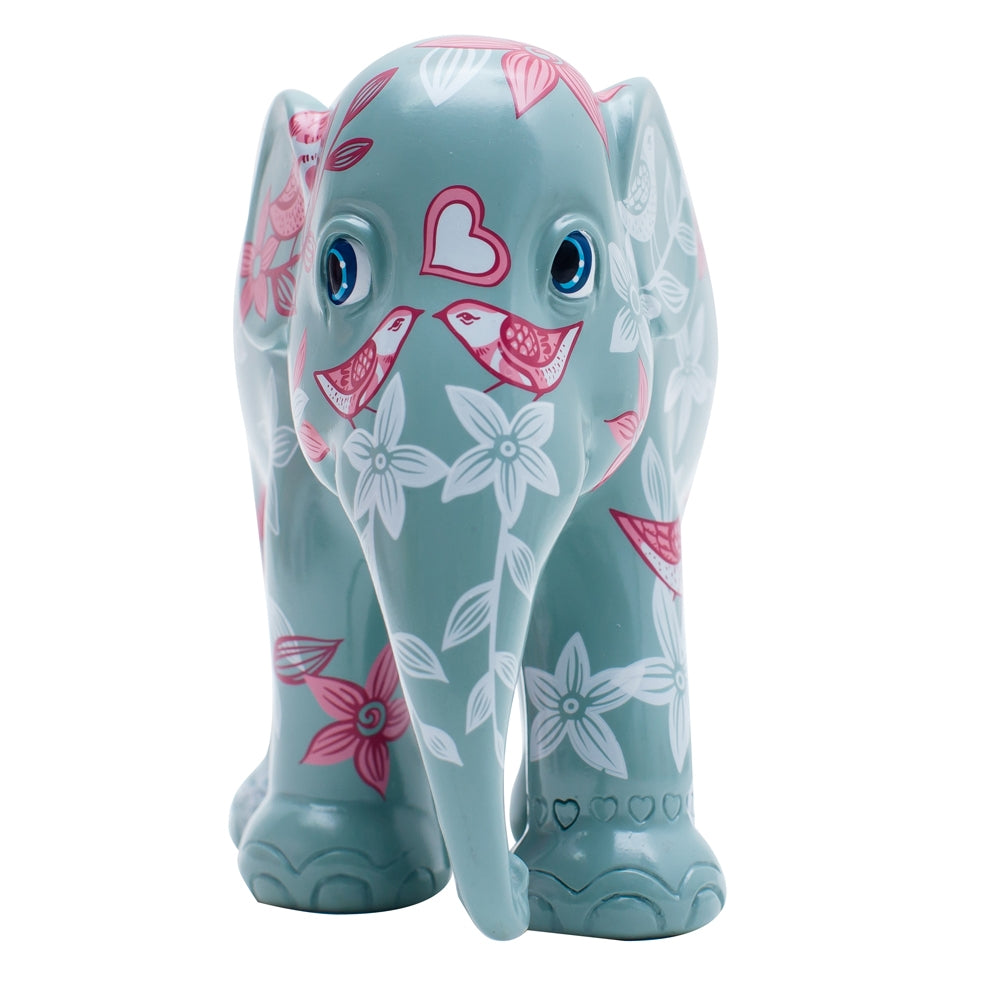 Scultura Elefante OnlyLux Love Story 10 cm  Resina Dipinto A Mano 8858831230781