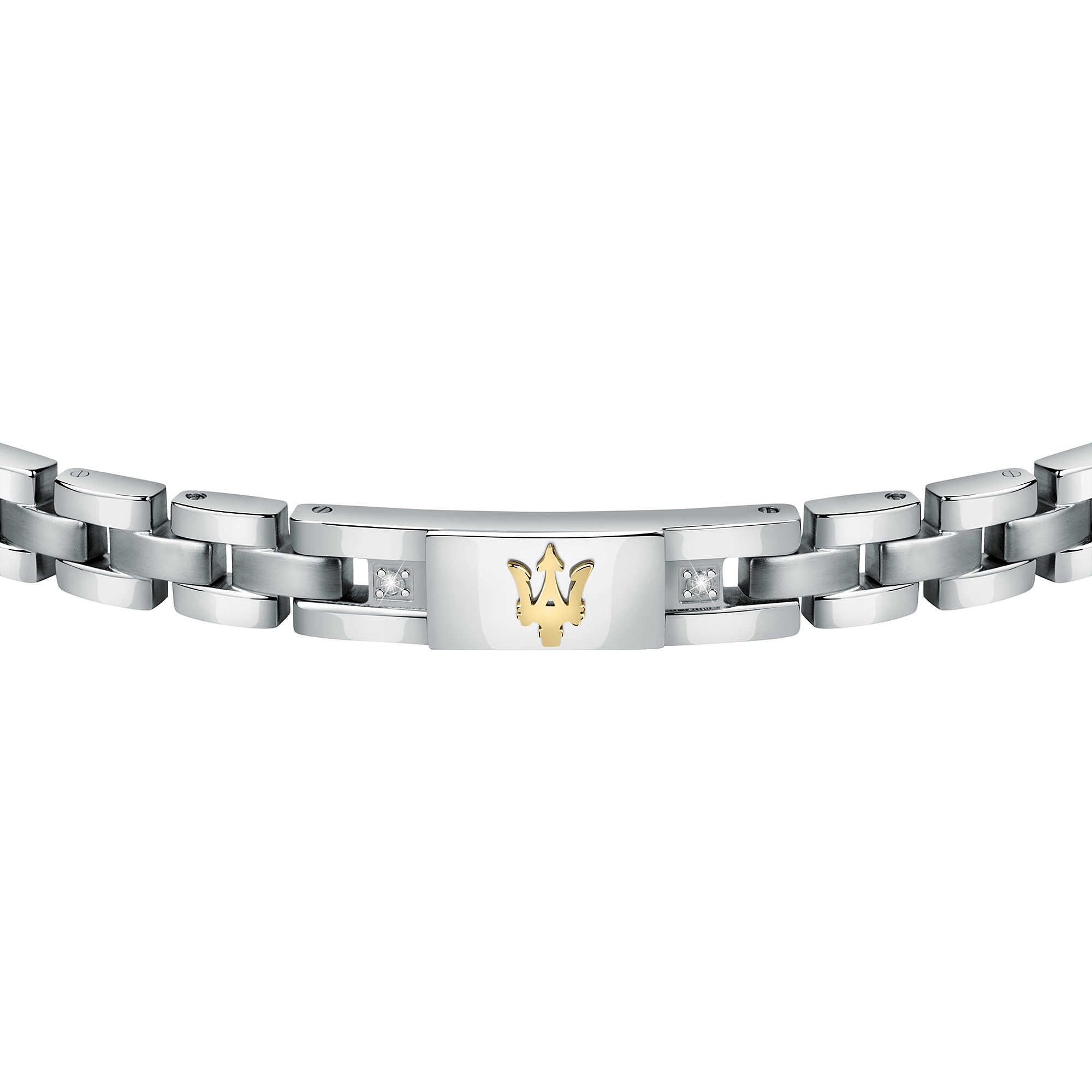 Bracciale Uomo Acciaio Maserati Diamanti JM221ATY04