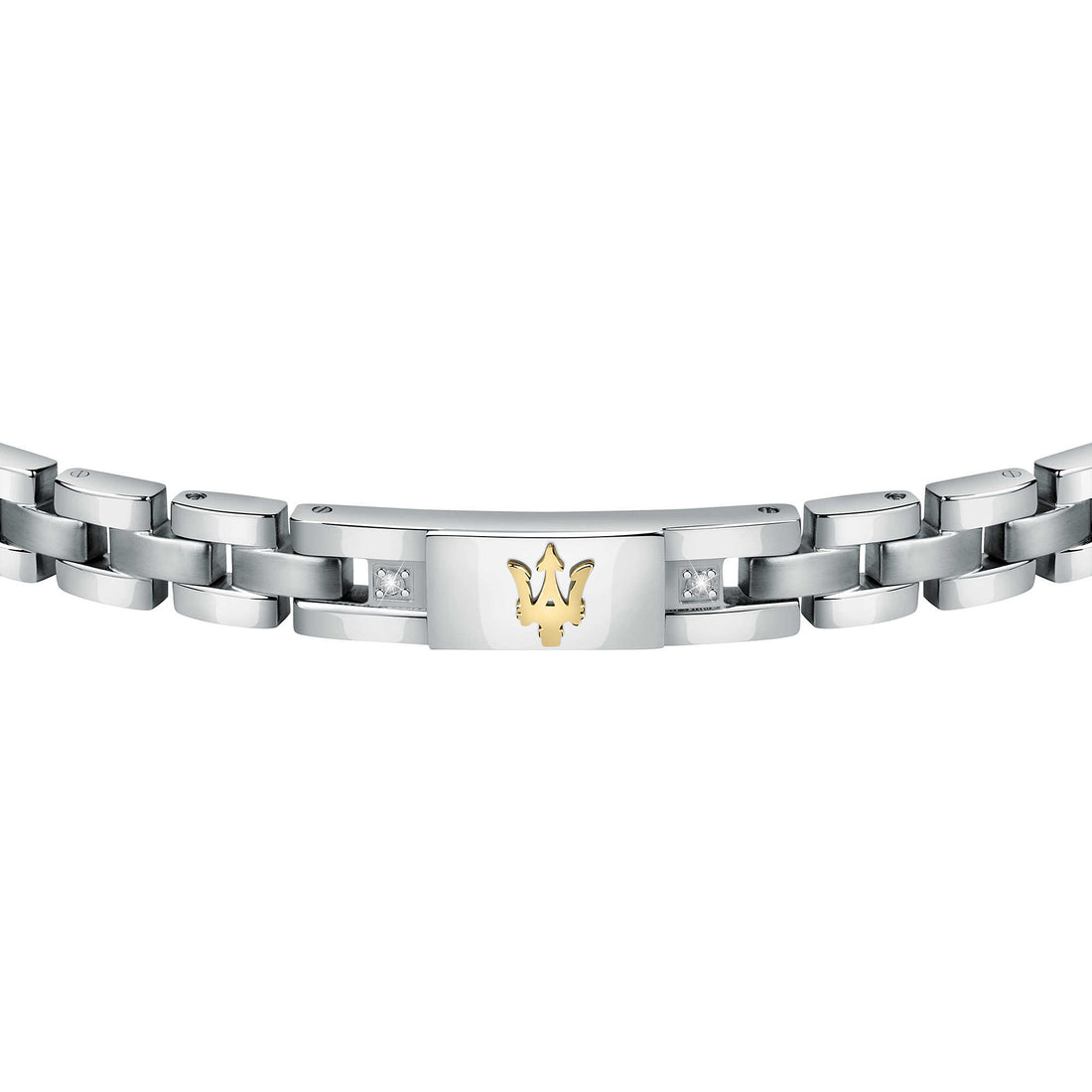 Bracciale Uomo Acciaio Maserati Diamanti JM221ATY04