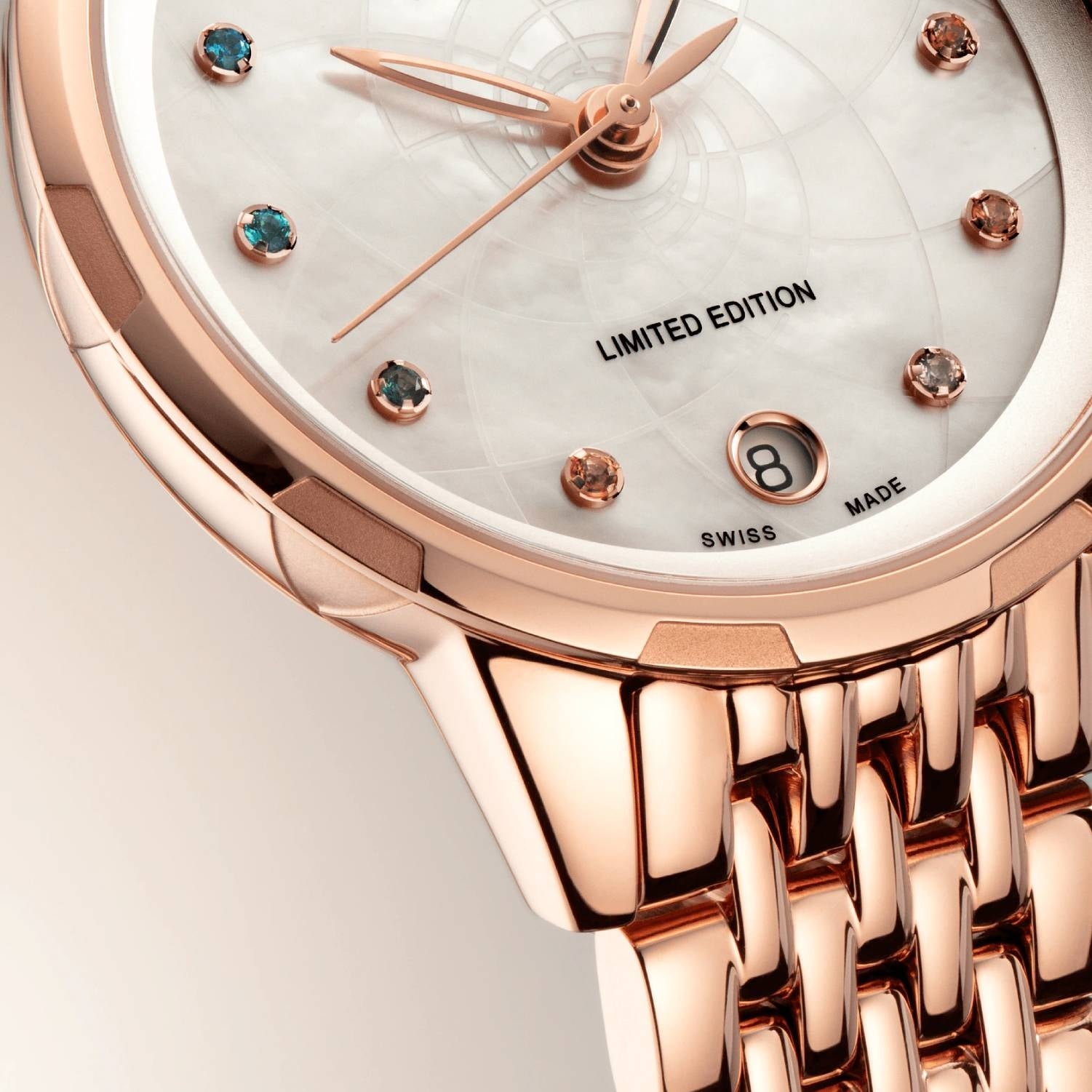 Orologio Mido Donna Automatico Limited Edition Madreperla Zaffiri M0432073310900