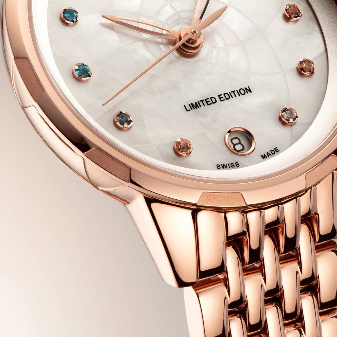 Orologio Mido Donna Automatico Limited Edition Madreperla Zaffiri M0432073310900