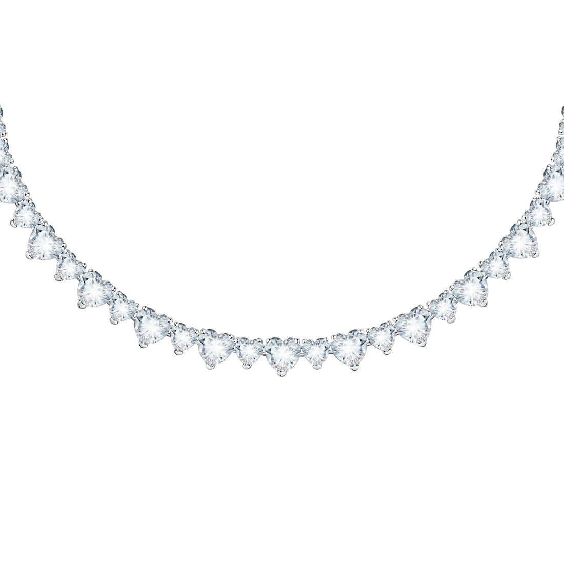 Collana Donna Chiara Ferragni Tennis Zirconi Cuori