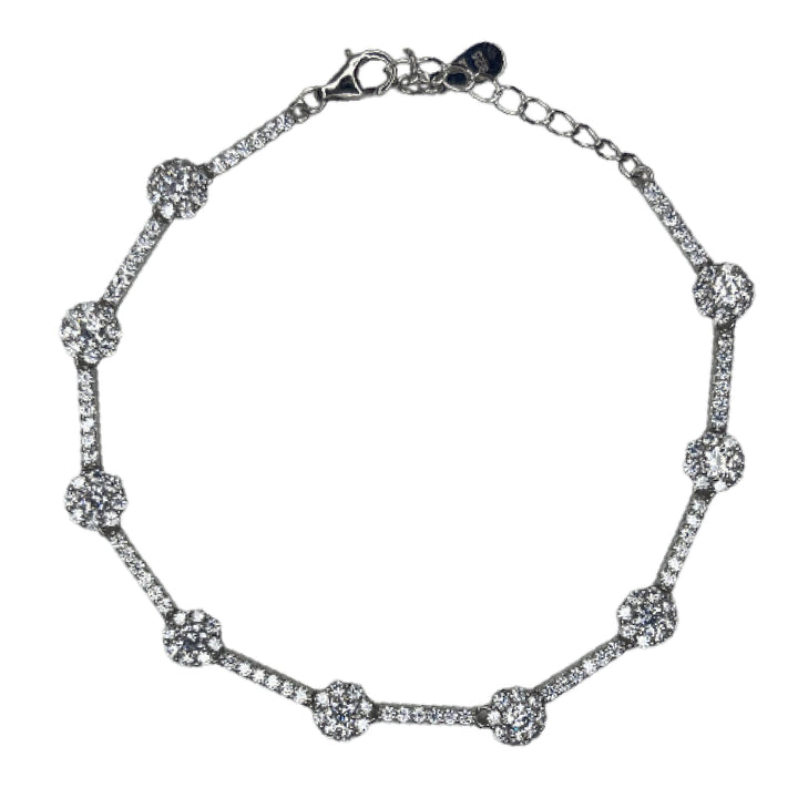 Bracciale Donna Re Mida Argento Tennis BR-Djv-20