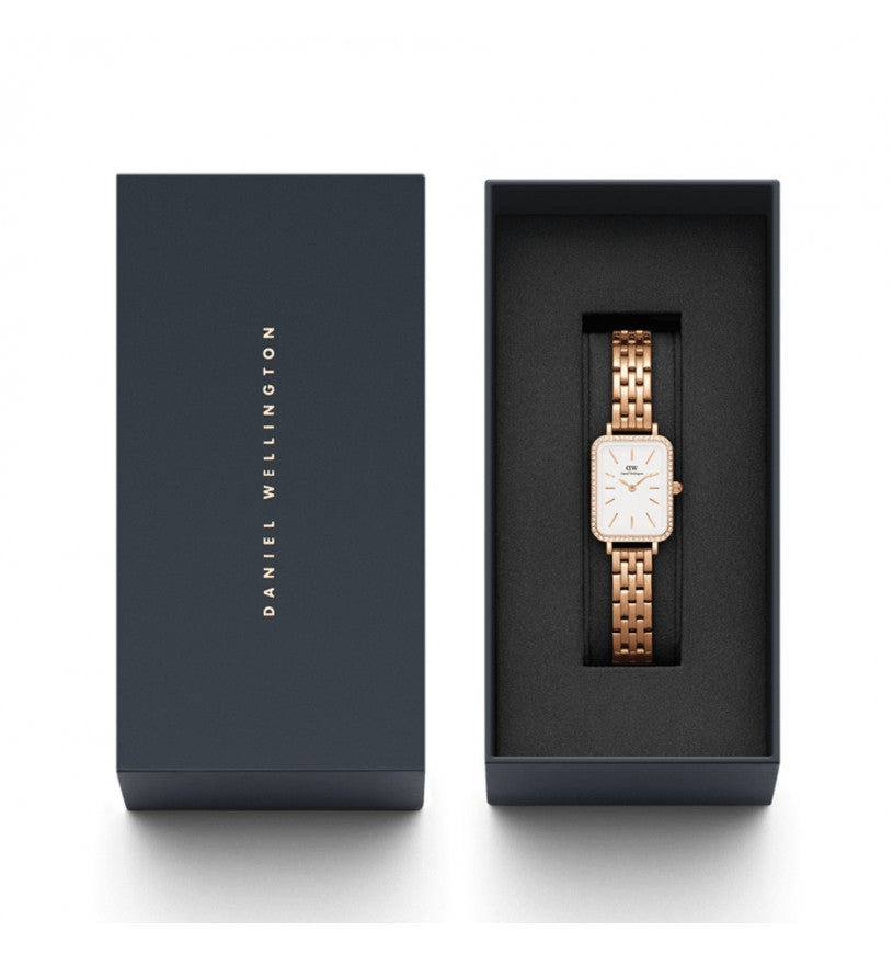 Orologio Donna Daniel Wellington Acciaio Rosè Quadro 20 x 26 mm DW00100672