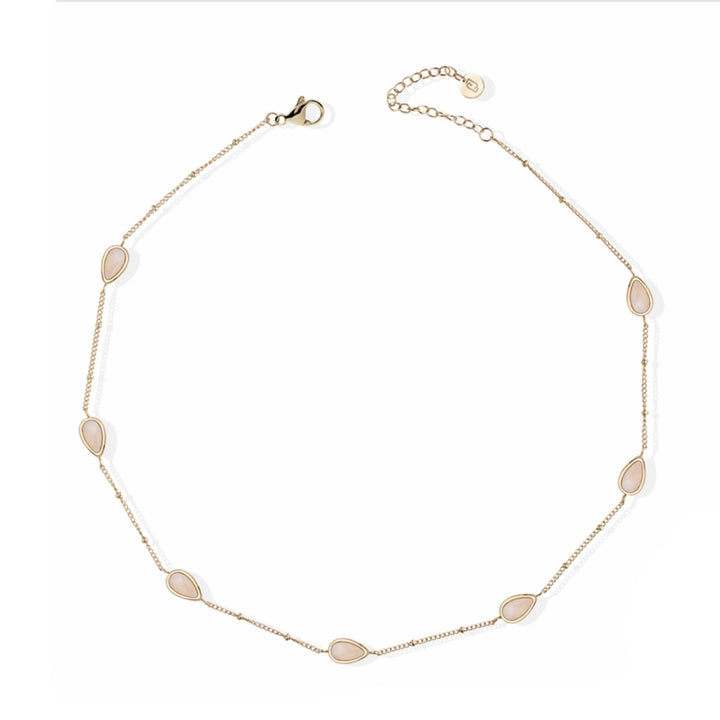 Collana Donna Liu Jo Acciaio Catena pietre Gocce LJ2837