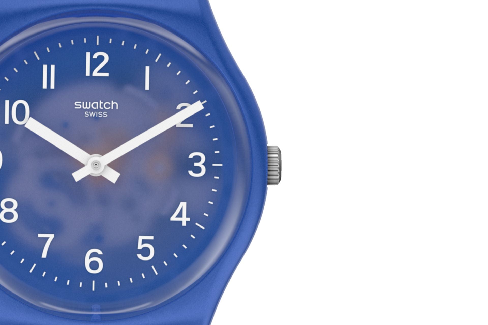 Orologio Unisex Bambino Swatch Blurry Blue Quarzo Scheletrato GL124