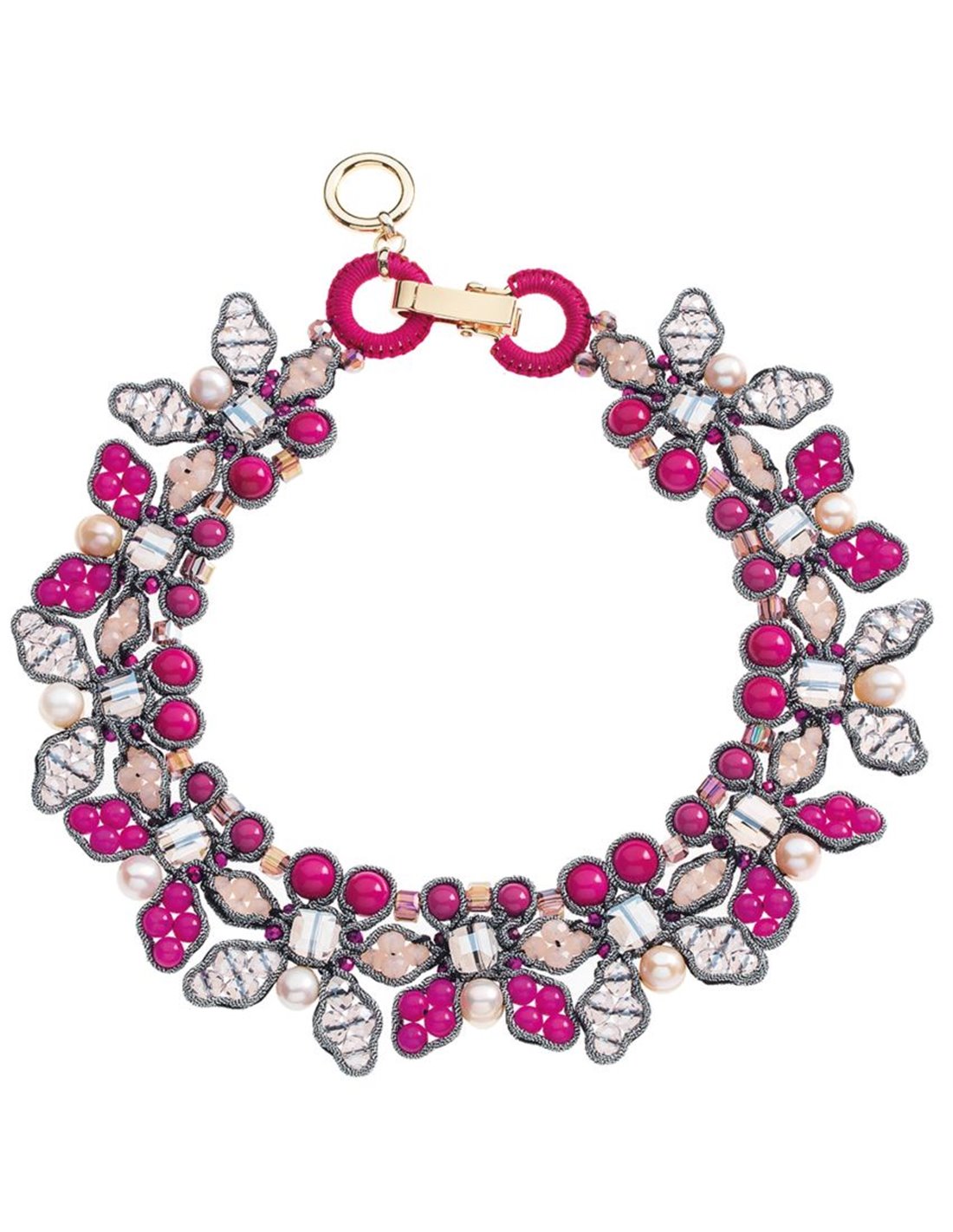 Collana Donna Ottaviani cristalli Colorati 500213C