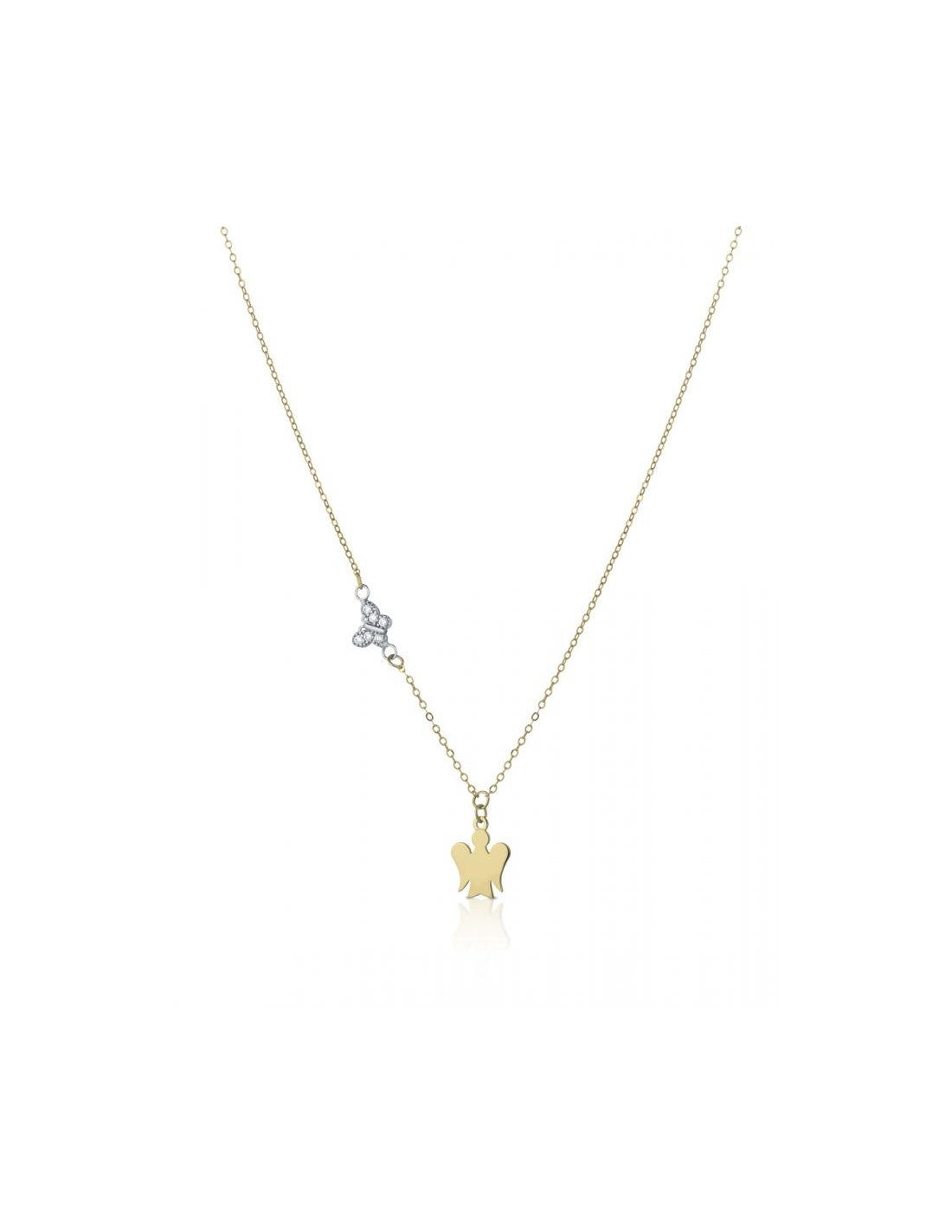 Collana Donna Oro 9 KT Angelo Farfalla NKT333