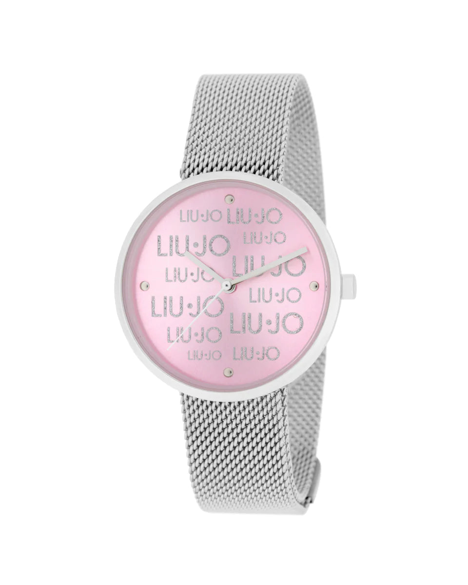 Orologio Donna Liu Jo Time Rosa Acciaio Quarzo Solo Tempo TLJ2153