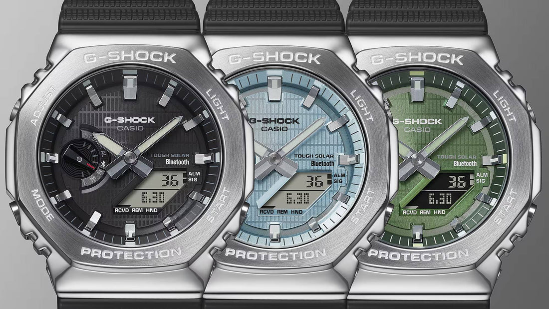 Orologio Uomo Casio G-SHOCK Acciaio Turchese Nero GBM-2100A-1A2ER