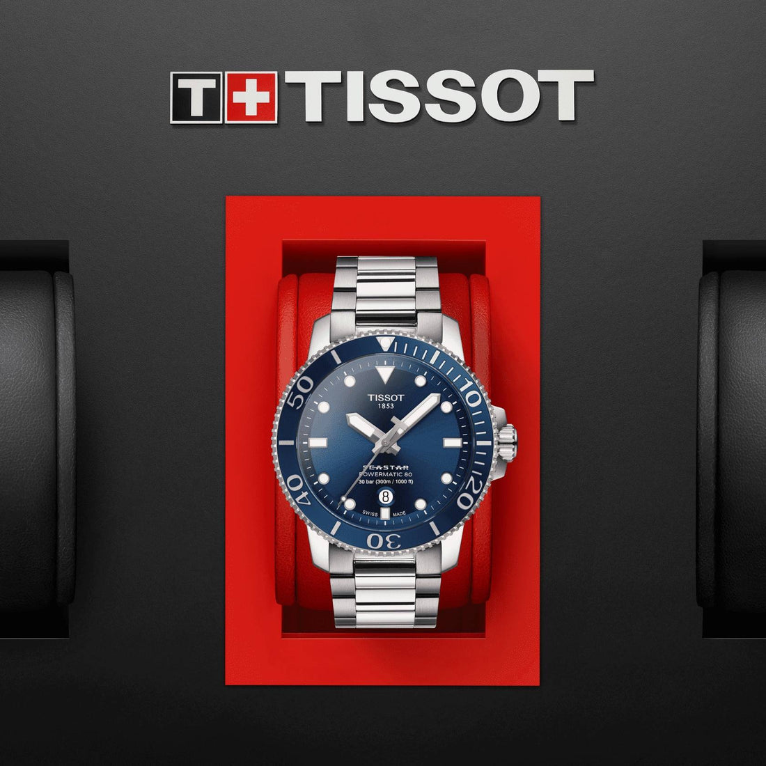 Orologio Acciaio Uomo Tissot Data Movimento automatico Svizzero T1204071104103