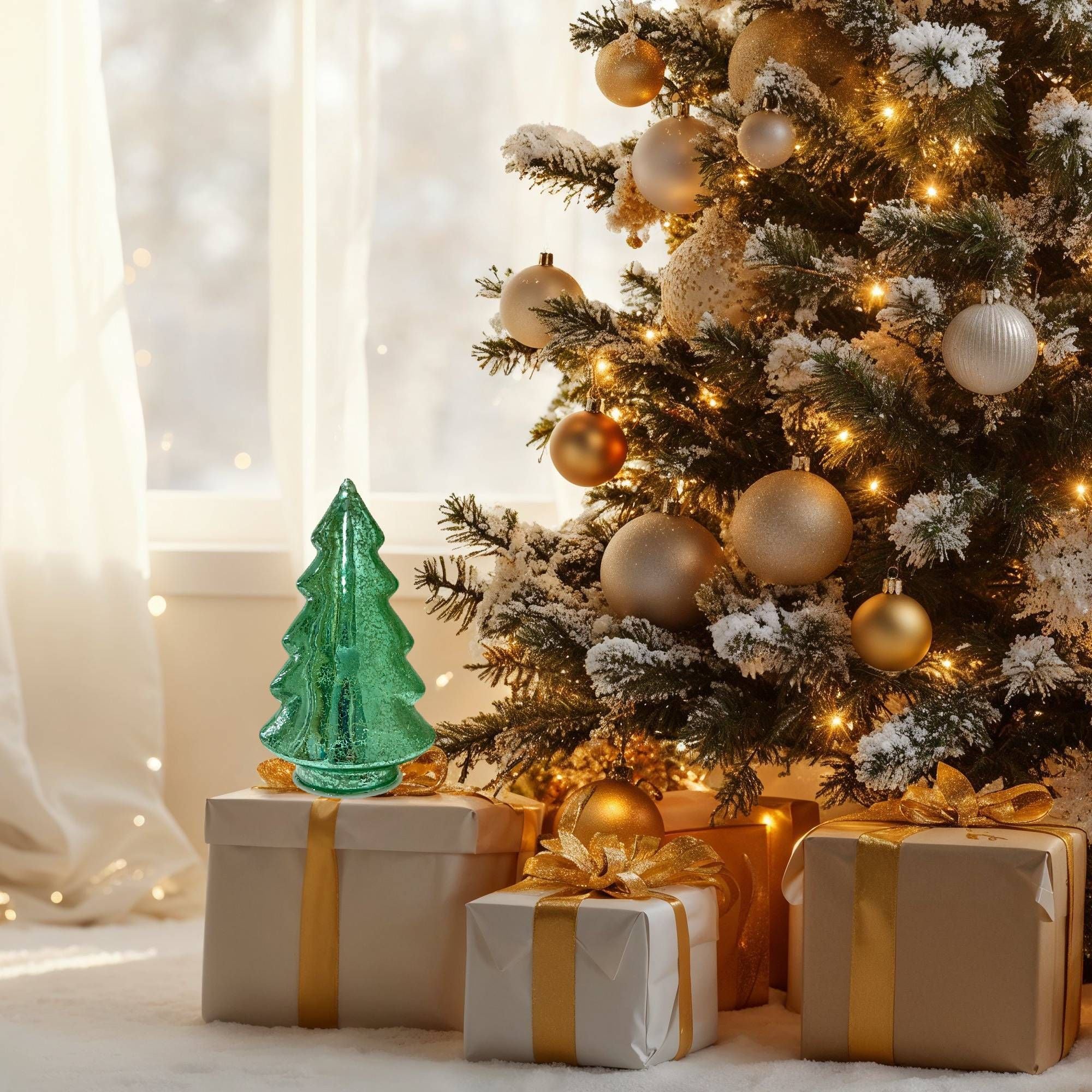 Albero Lumiere Fade Verde Foresta Led 20cm 57027