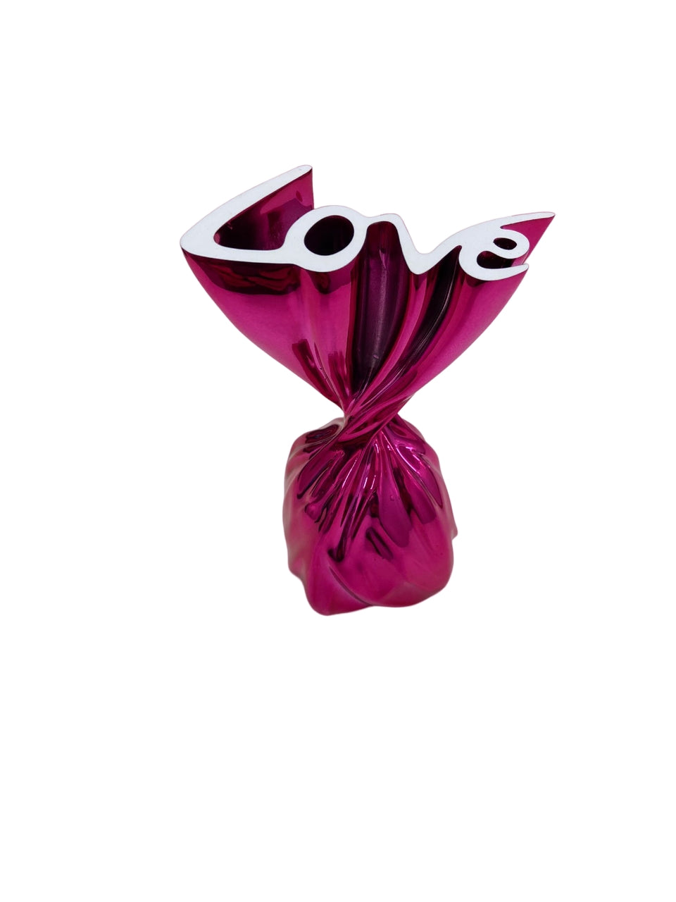 Scultura amore Sequenze Colore Fucsia cm 12 BPZ015/F