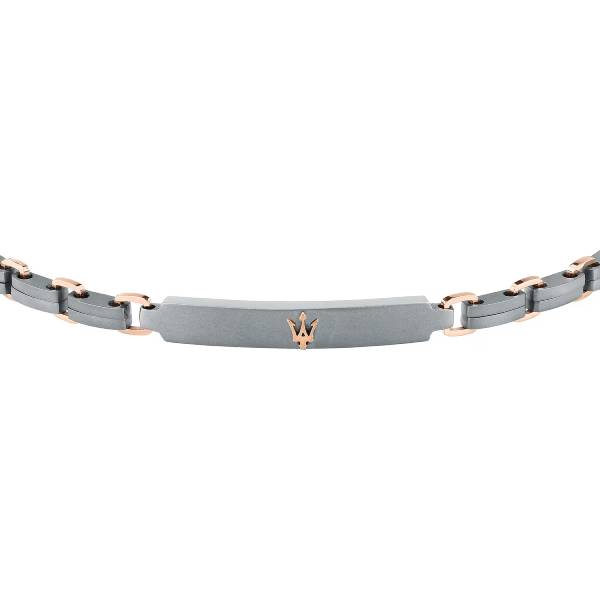 Bracciale Uomo Maserati Acciaio Rosè Titanio JM426AXF05