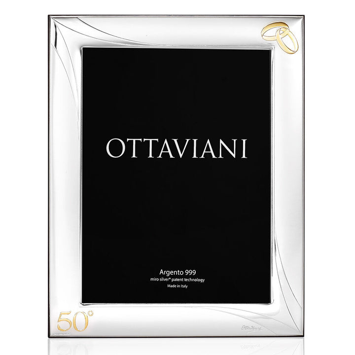 Portafoto Ottaviani Miro Silver 50 Anni Insieme 5006