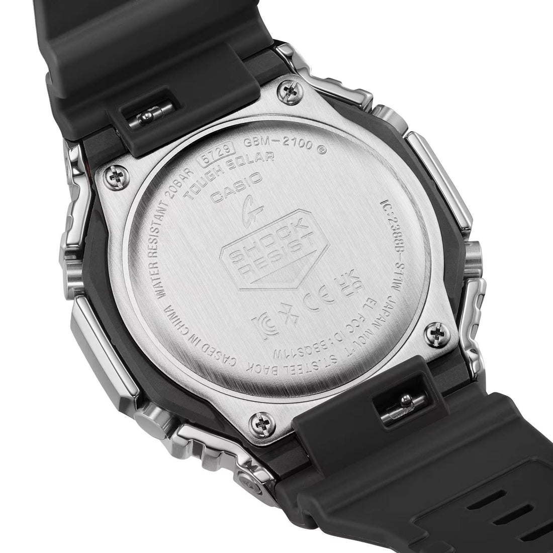 Orologio Uomo Casio G-SHOCK Acciaio Turchese Nero GBM-2100A-1A2ER