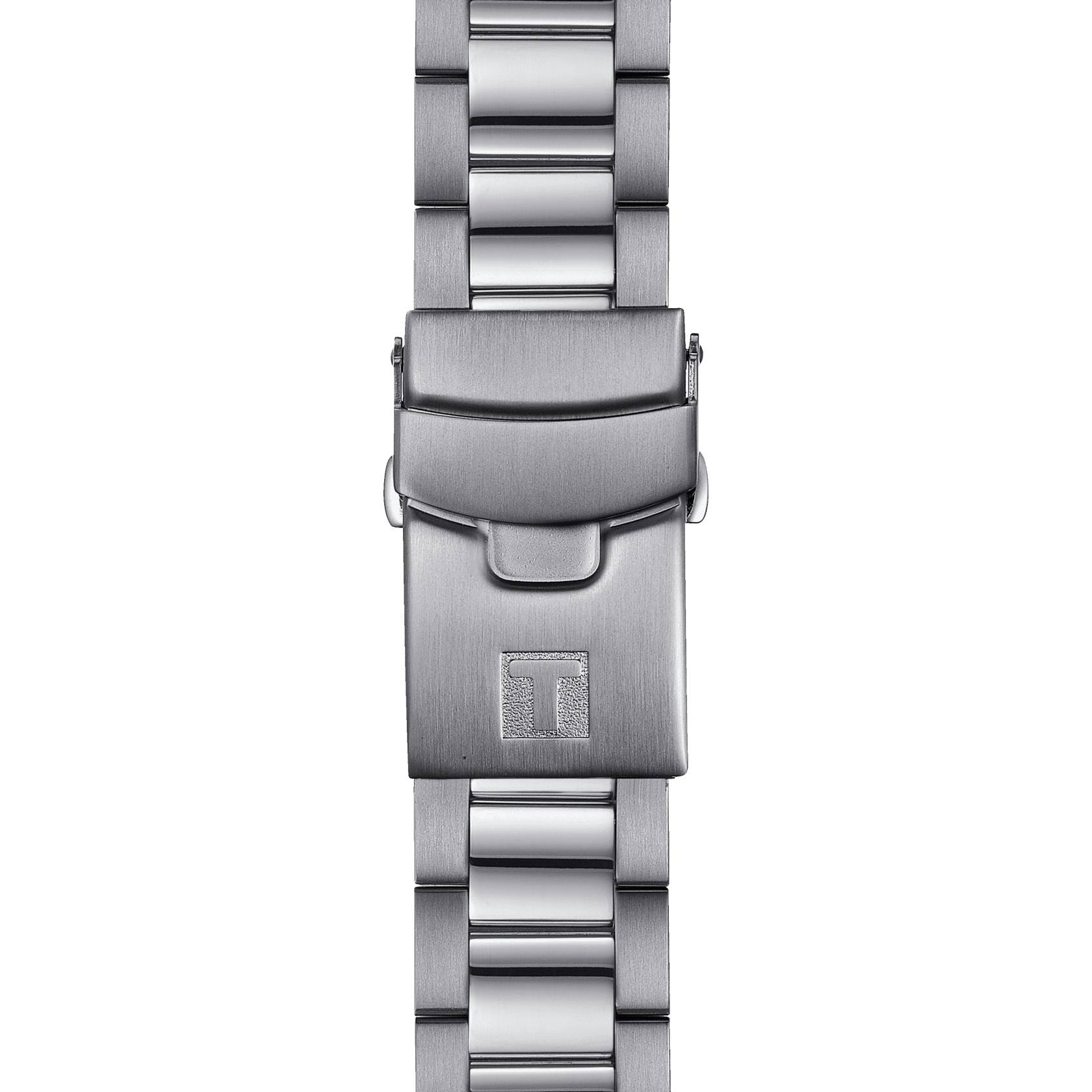 Orologio Acciaio Uomo Tissot Data Movimento automatico Svizzero T1204071104103