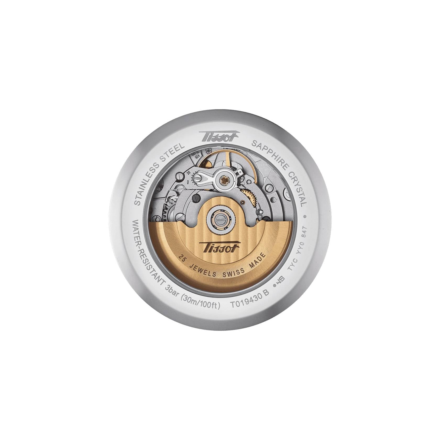Orologio Solo Tempo Uomo Tissot Heritage Visodate Automatic T0194301104100