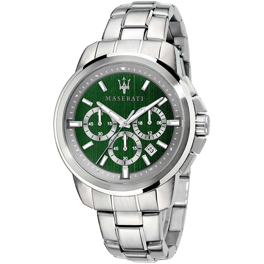 Orologio Uomo Maserati Acciaio Quarzo Cronografo Verde R8873621017