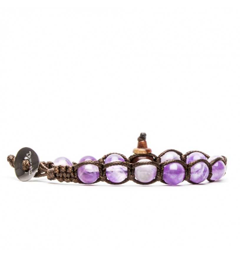 Bracciale Donna Tamashii Pietra Ametista Chiara 8 mm BHS900-242
