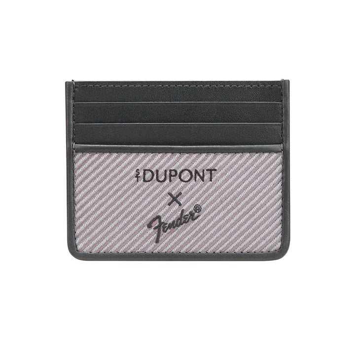Porta Carte Uomo DupontxFender Portafoglio Pelle Nero 7 Carte 1FE683BK1