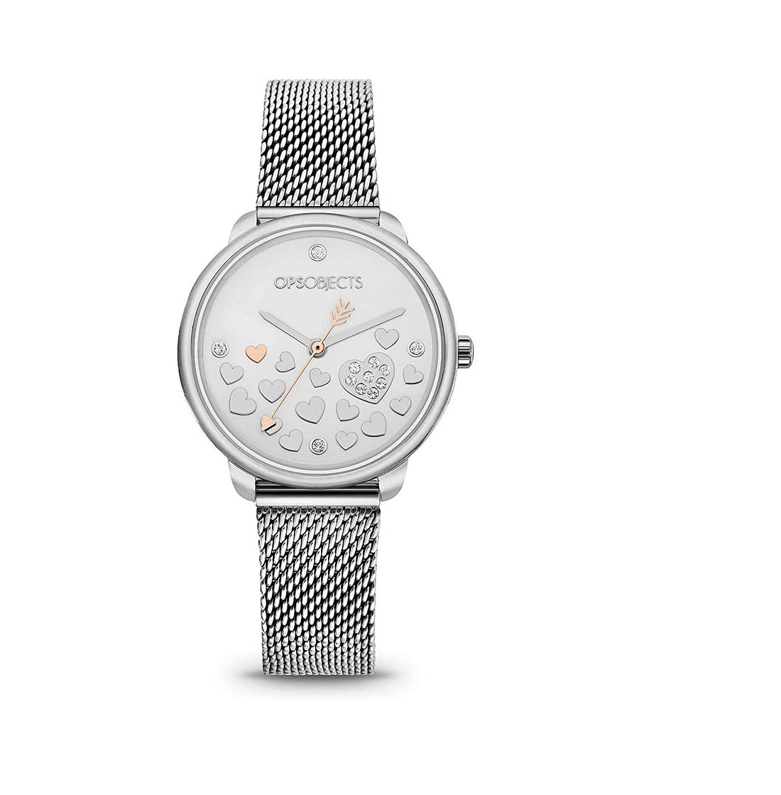 Orologio Donna Acciaio Ops-Objects OPSOSH-655-2700 Maglia Milano