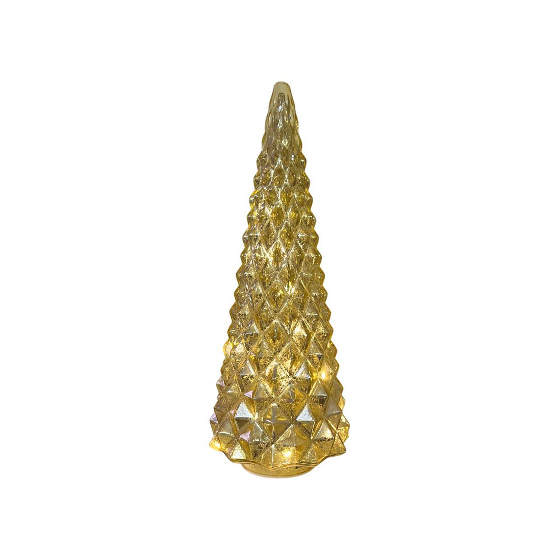 Albero Lumiere Triangle Fade Oro Led 42cm 56952