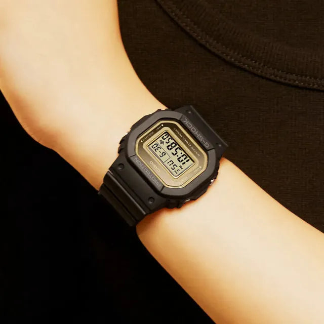 Orologio Unisex Casio G-Shock Quarzo Digitale Dorato Nero GMD-S5600-1ER