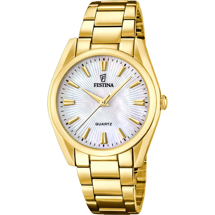 Orologio Donna Festina Acciaio Dorato Quarzo Madreperla F20640/A