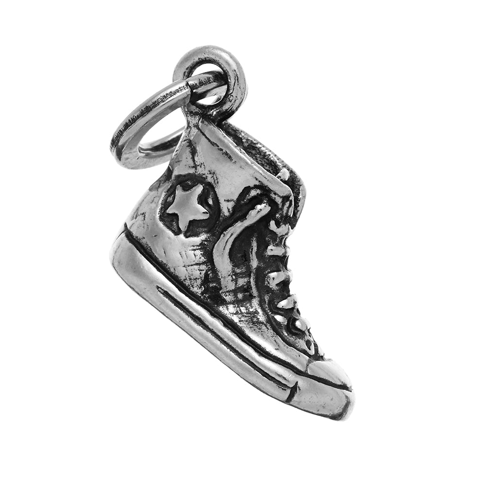 Charm Unisex Giovanni Raspini Argento 925 Converse Realizzato A Mano 08662
