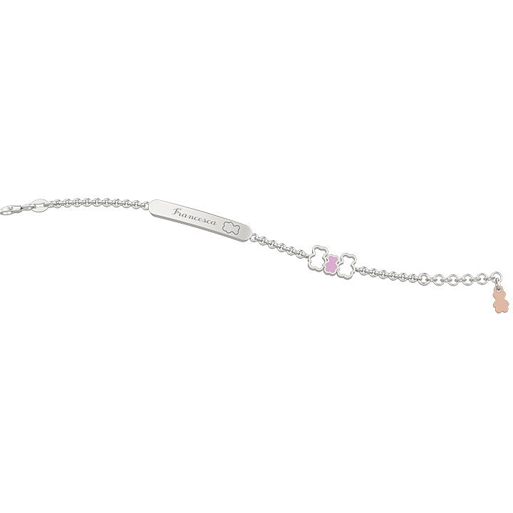 Bracciale Bambino Nanàn Argento 925 Personalizzabile NAN0068