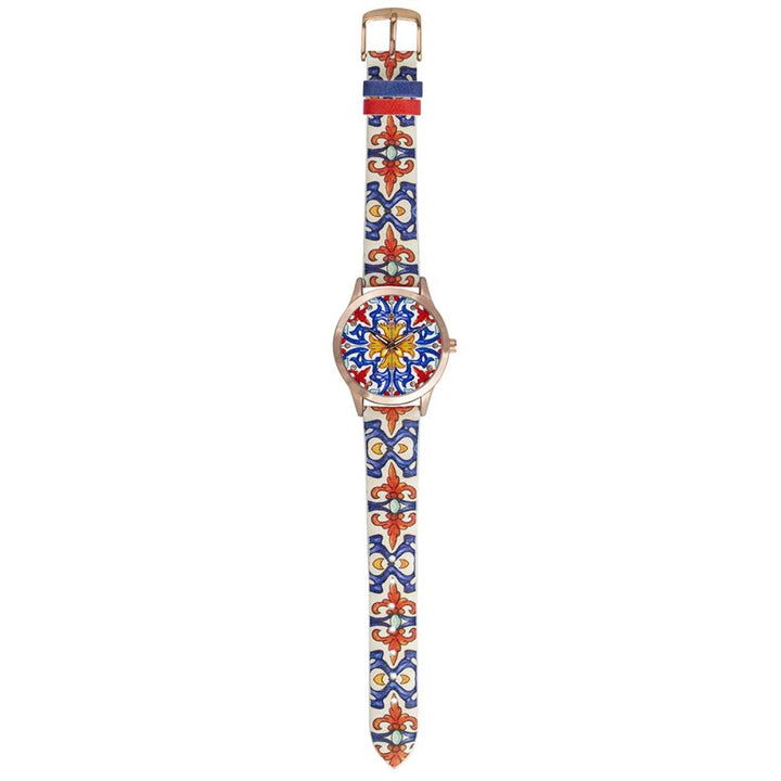 Orologio Donna Mizzica Keramons Quarzo Solo Tempo Cinturino Pelle