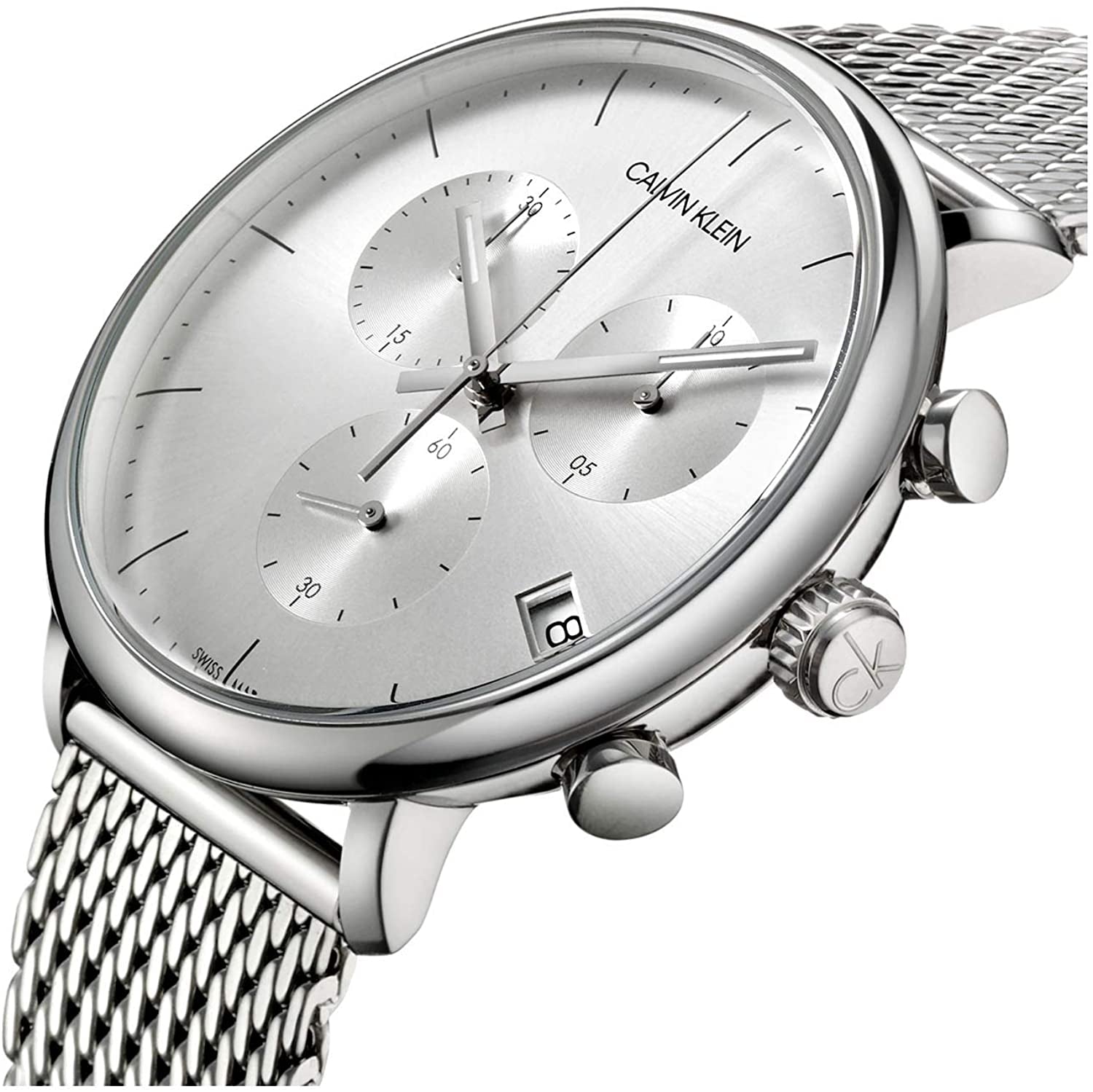 Orologio Uomo Calvin Klein  acciaio High Noon quarzo K8M211Y6