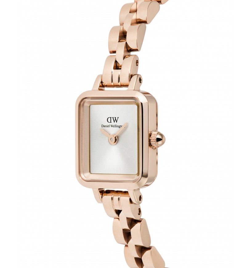 Orologio Donna Daniel Wellington Quadro Mini Acciaio Rosè  DW00100847