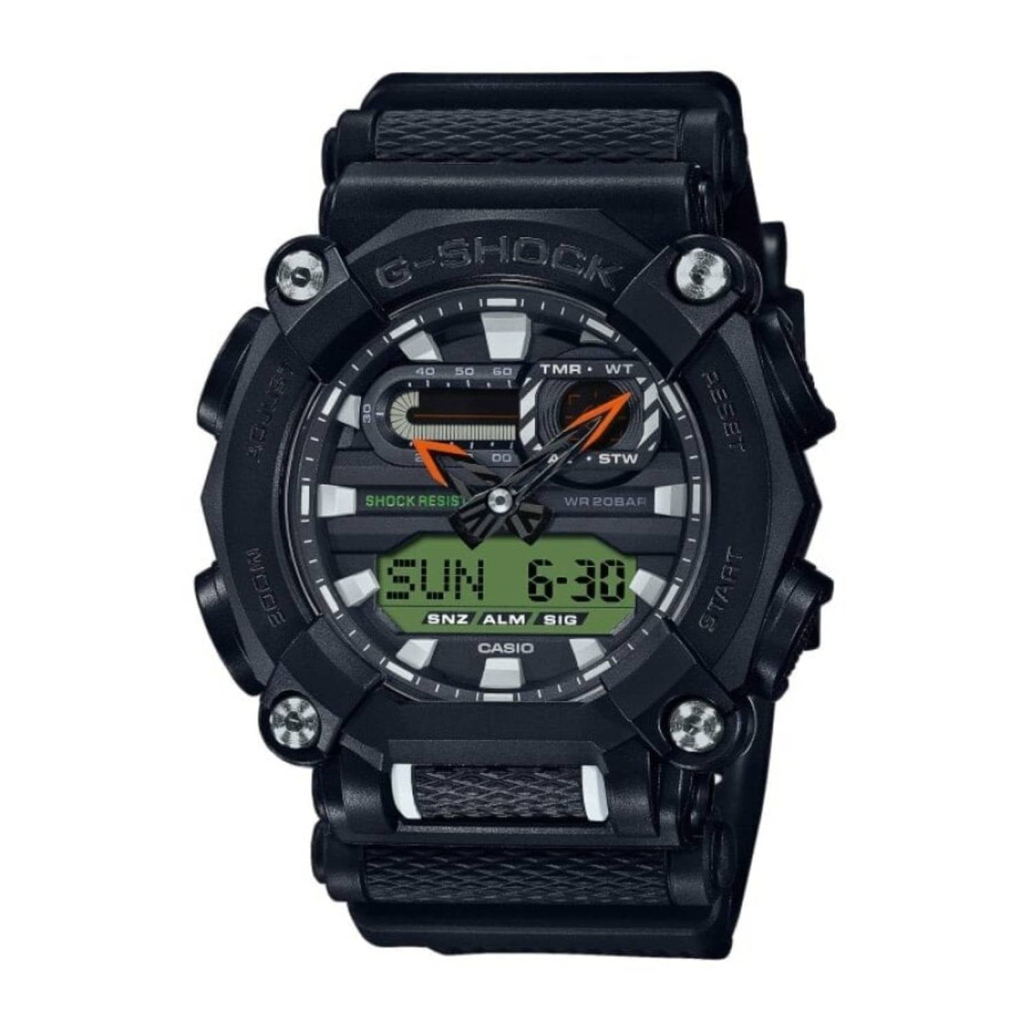 Orologio Uomo Casio G-SHOCK Quarz Analogic Digital Doppio Cinturino GA900E-1A3ER