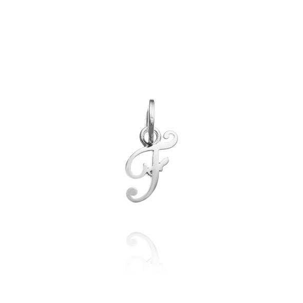 Charm Donna Giovanni Raspini Argento 925 Lettera F Juliet Realizzato A Mano 10725