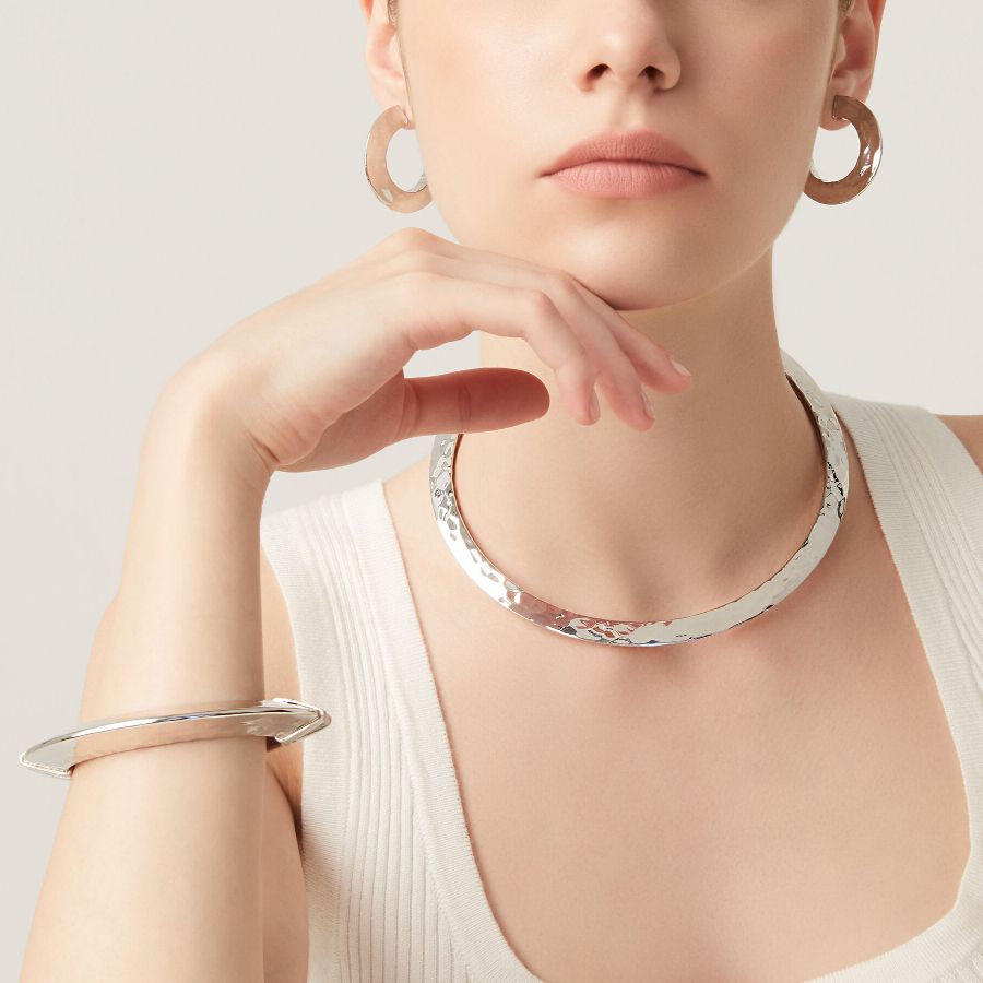 Collana Donna Giovanni Raspini Argento 925 Cerchio Lucido Blade 11772